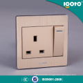 13A British Standard Electrical Wall Outlet Socket